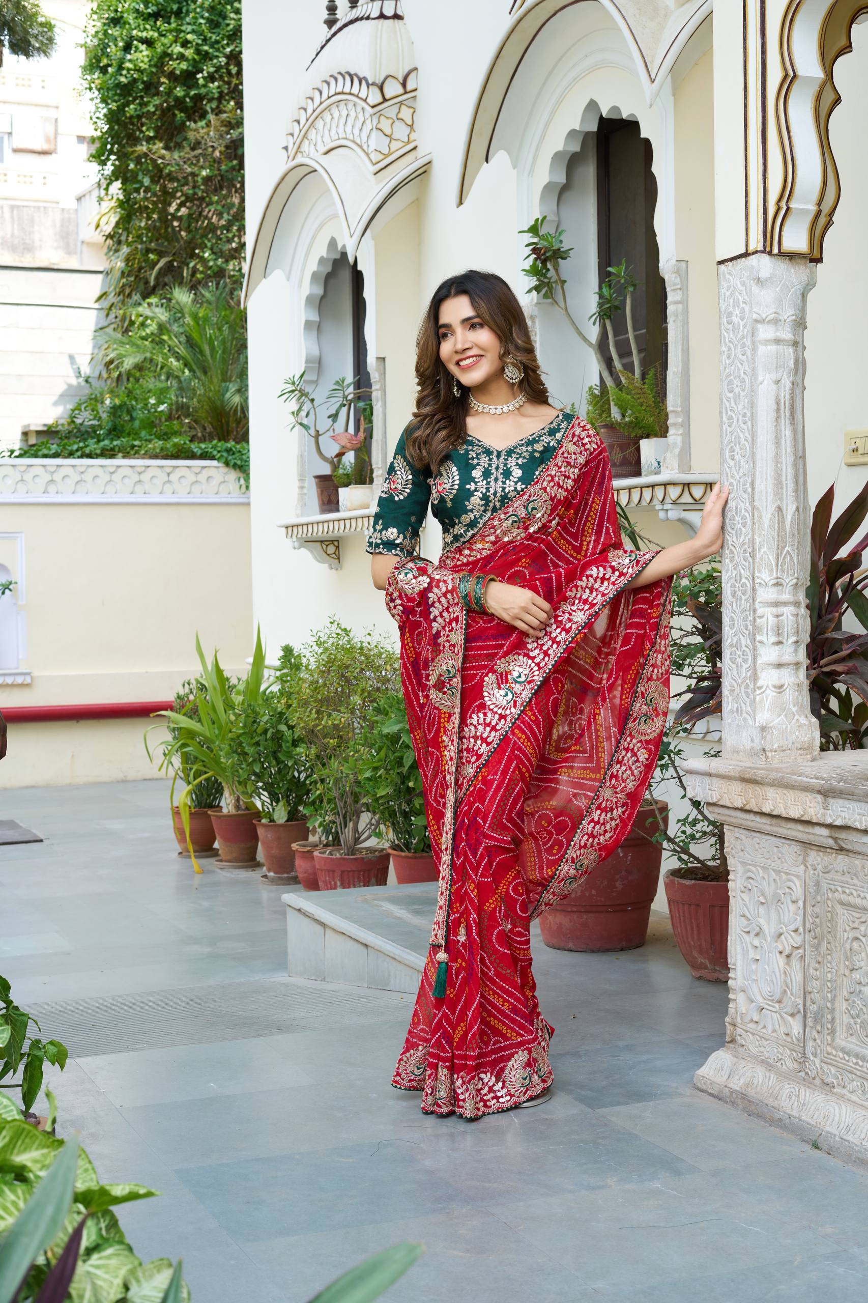 IMG_20251116_162152_996 New Heavy Bandhrej Saree - Image 1